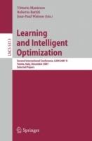 Learning and Intelligent Optimization: Second International Conference, LION 2007 II, Trento, Italy, December 8-12, 2007. Selected Papers - cover