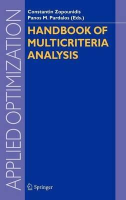 Handbook of Multicriteria Analysis - cover