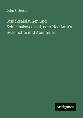 Schicksalslaunen und Schicksalswechsel, oder Ned Loru's Geschichte und Abenteuer - John B Jones - cover