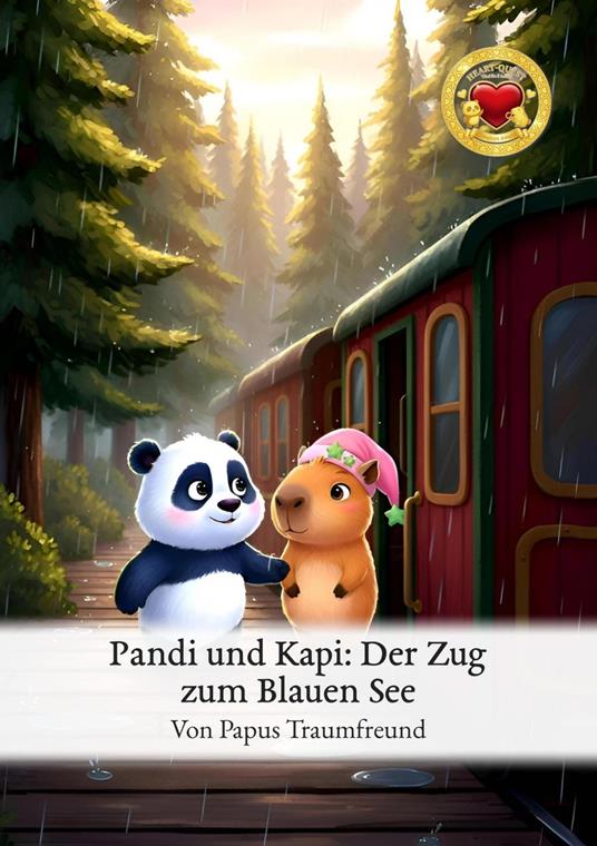 Pandi und Kapi: Der Zug zum Blauen See - Papus Traumfreund - ebook