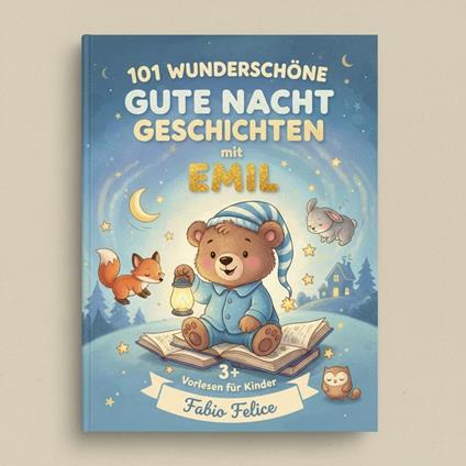 101 Wunderschöne Gutenachtgeschichten mit Emil als Hauptfigur - Fabio Felice - ebook
