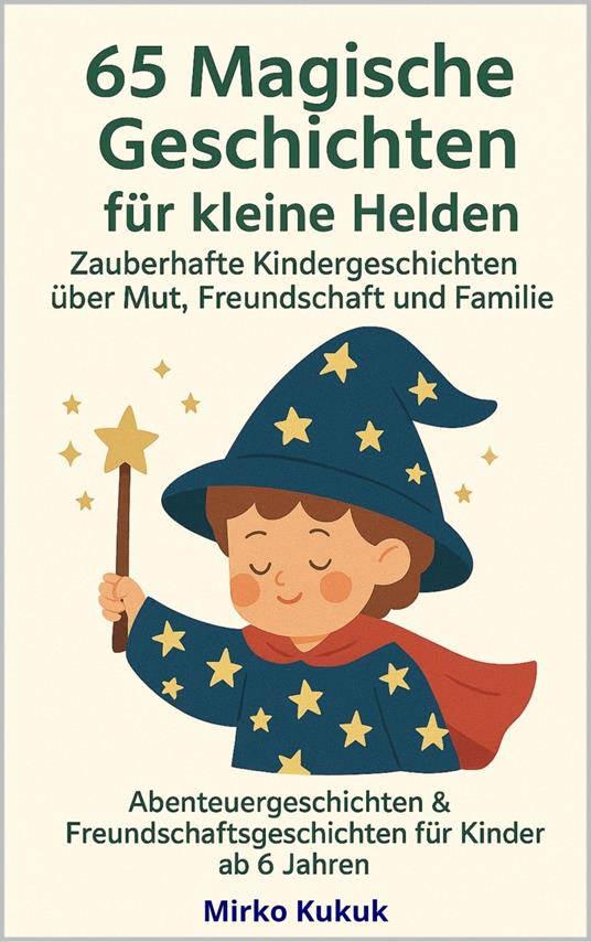 65 Magische Geschichten für kleine Helden: Zauberhafte Kindergeschichten über Mut, Freundschaft und Familie - Mirko Kukuk - ebook