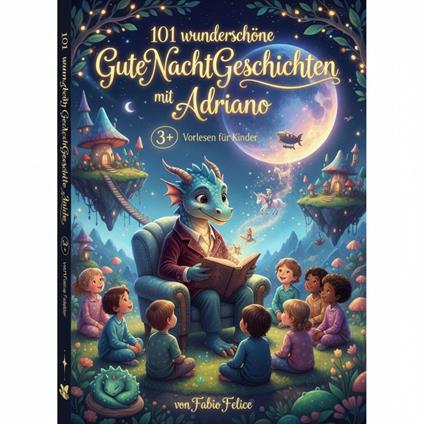 Adriano & 101 Wunderschöne Kinder Gutenachtgeschichten mit Adriano als Hauptfigur. - Fabio Felice - ebook