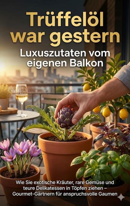 Trüffelöl war gestern: Luxuszutaten vom eigenen Balkon