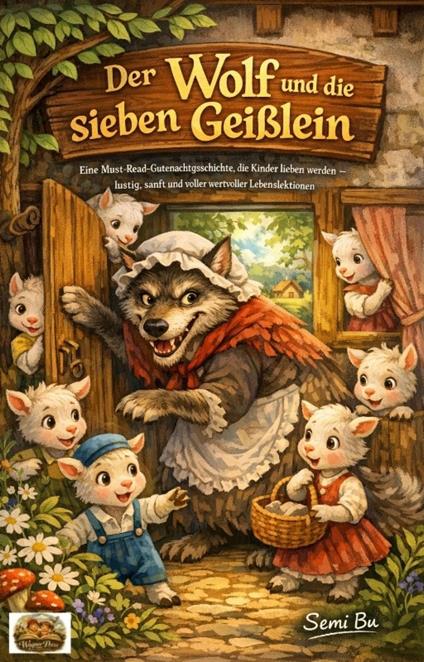 Der Wolf und die sieben Geißlein - Semi Bu - ebook