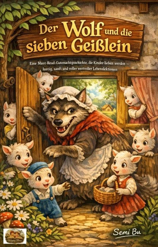 Der Wolf und die sieben Geißlein - Semi Bu - ebook