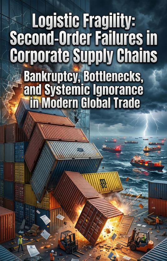 Logistic Fragility: Second-Order Failures in Corporate Supply Chains