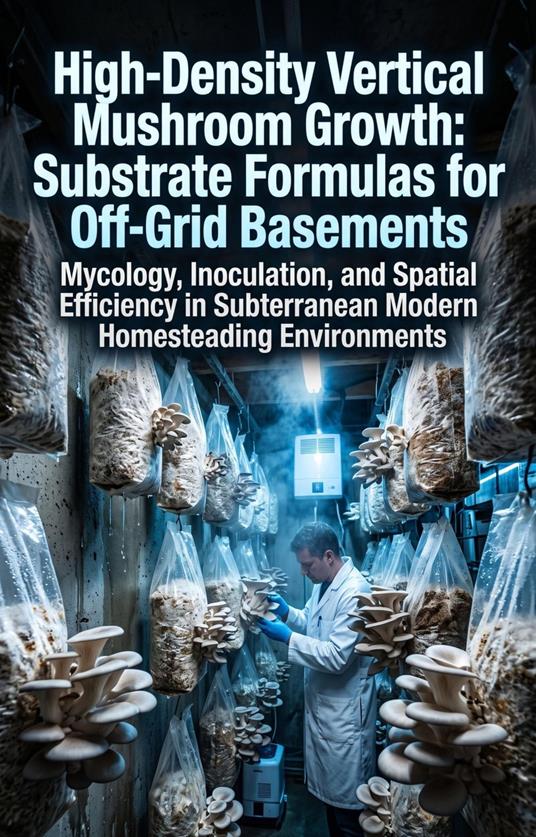 High-Density Vertical Mushroom Growth: Substrate Formulas for Off-Grid Basements