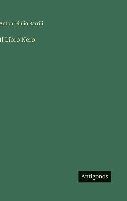 Il Libro Nero - Anton Giulio Barrili - cover