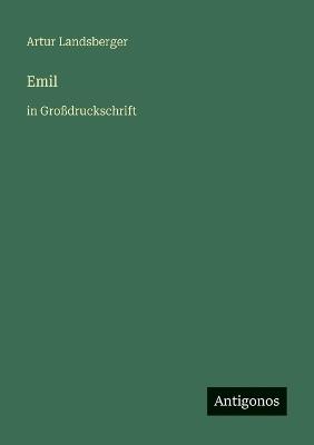 Emil: in Großdruckschrift - Artur Landsberger - cover