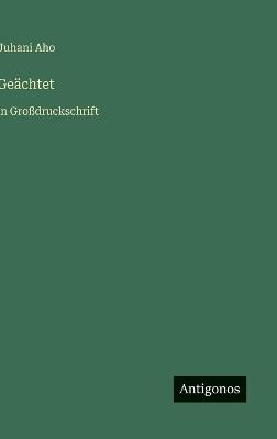 Geächtet: in Großdruckschrift - Juhani Aho - cover