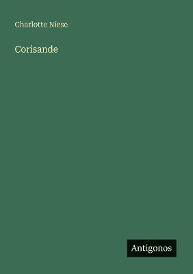Corisande - Charlotte Niese - cover