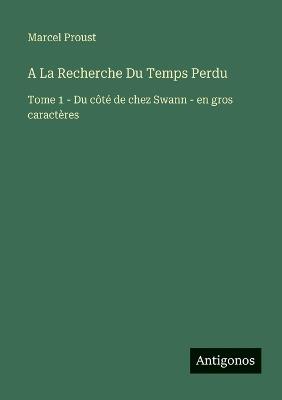 A La Recherche Du Temps Perdu: Tome 1 - Du côté de chez Swann - en gros caractères - Marcel Proust - cover
