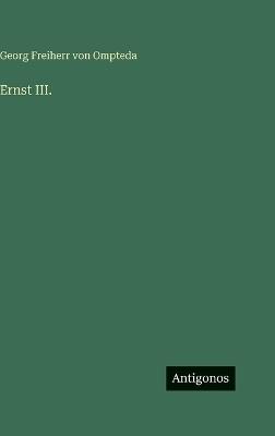 Ernst III. - Georg Freiherr Von Ompteda - cover