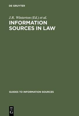 Information Sources in Law - cover