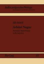 Arbitri Nugae: Petronius' Short Poems in the 