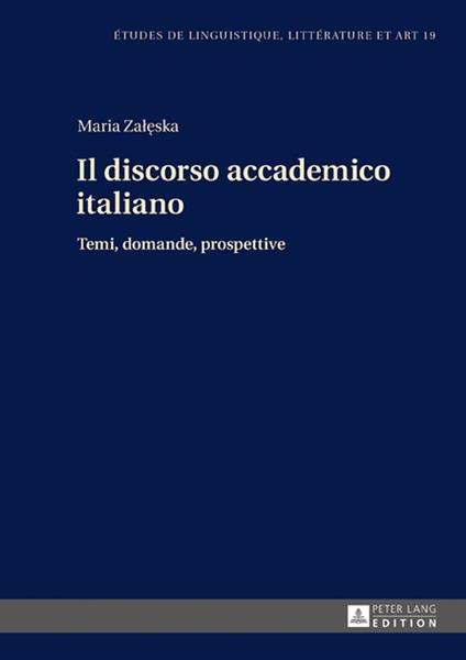Il discorso accademico italiano - Maria Zaleska - ebook