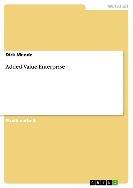 Added-Value-Enterprise