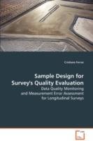 Sample Design for Survey's Quality Evaluation - Christiano Ferraz - cover