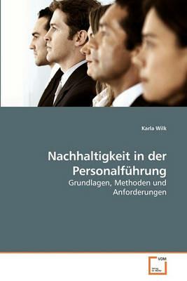 Nachhaltigkeit in der Personalfuhrung - Karla Wilk - cover