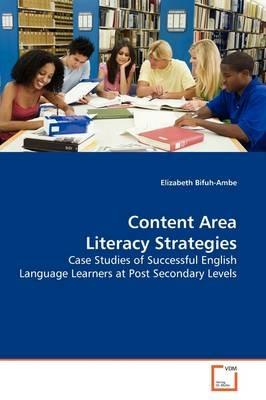 Content Area Literacy Strategies - Elizabeth Bifuh-Ambe - cover