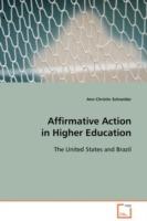 Affirmative Action in Higher Education - Ann Christin Schneider - cover