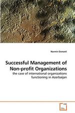 Successful Management of Non-profit Organizations