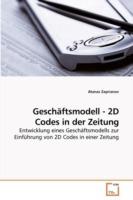 Geschaftsmodell - 2D Codes in der Zeitung