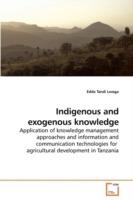 Indigenous and exogenous knowledge - Edda Tandi Lwoga - cover