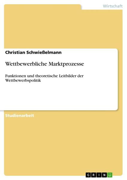 Wettbewerbliche Marktprozesse