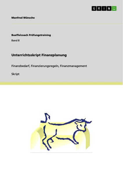 Unterrichtsskript Finanzplanung