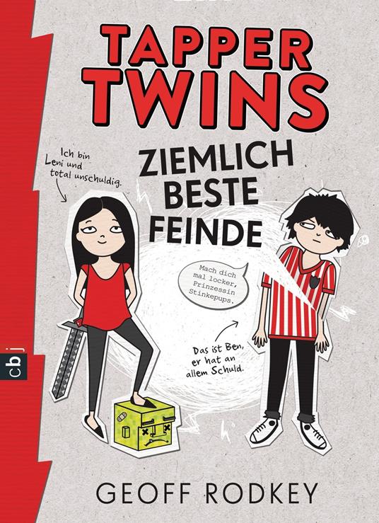 Tapper Twins - Ziemlich beste Feinde - Geoff Rodkey,Carolin Müller - ebook