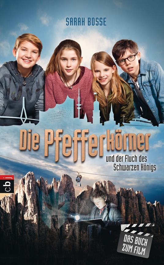 Die Pfefferkörner und der Fluch des Schwarzen Königs - Bosse Sarah - ebook