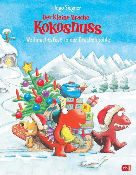 Der kleine Drache Kokosnuss - Weihnachtsfest in der Drachenhöhle - Ingo Siegner - ebook