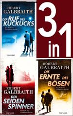 Die Cormoran-Strike-Reihe Band 1-3: - Der Ruf des Kuckucks / Der Seidenspinner / Die Ernte des Bösen (3in1-Bundle)