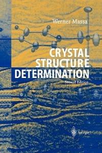 Crystal Structure Determination - Werner Massa - cover