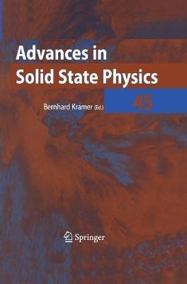 Advances in Solid State Physics 45 - cover