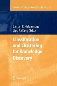 Classification and Clustering for Knowledge Discovery - cover