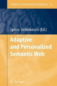 Adaptive and Personalized Semantic Web - cover