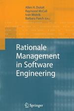 Rationale Management in Software Engineering