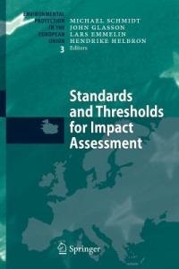 Standards and Thresholds for Impact Assessment - cover