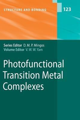 Photofunctional Transition Metal Complexes - cover