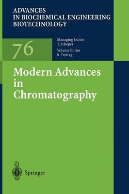 Modern Advances in Chromatography - cover