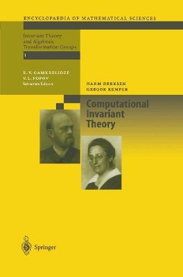 Computational Invariant Theory - Harm Derksen,Gregor Kemper - cover