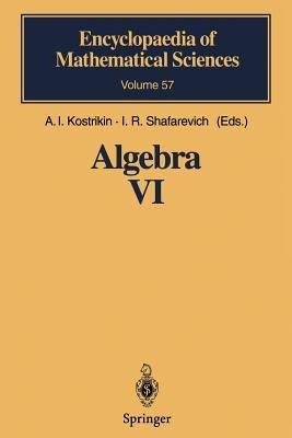 Algebra VI: Combinatorial and Asymptotic Methods of Algebra. Non-Associative Structures - cover