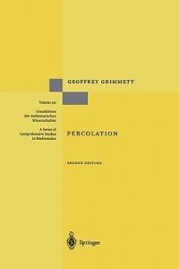 Percolation - Geoffrey R. Grimmett - cover