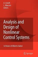 Analysis and Design of Nonlinear Control Systems: In Honor of Alberto Isidori