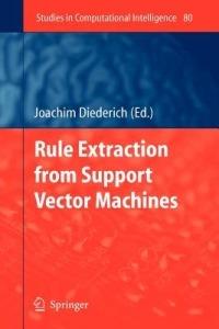 Rule Extraction from Support Vector Machines - cover
