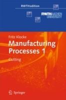 Manufacturing Processes 1: Cutting - Fritz Klocke - cover