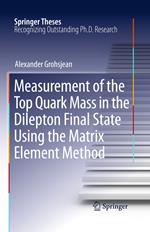 Measurement of the Top Quark Mass in the Dilepton Final State Using the Matrix Element Method